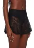 Skater Skirt - Black Lace sold by Dolls Kill