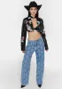 Drinks On Me Vegan Leather Jacket sold by Dolls Kill