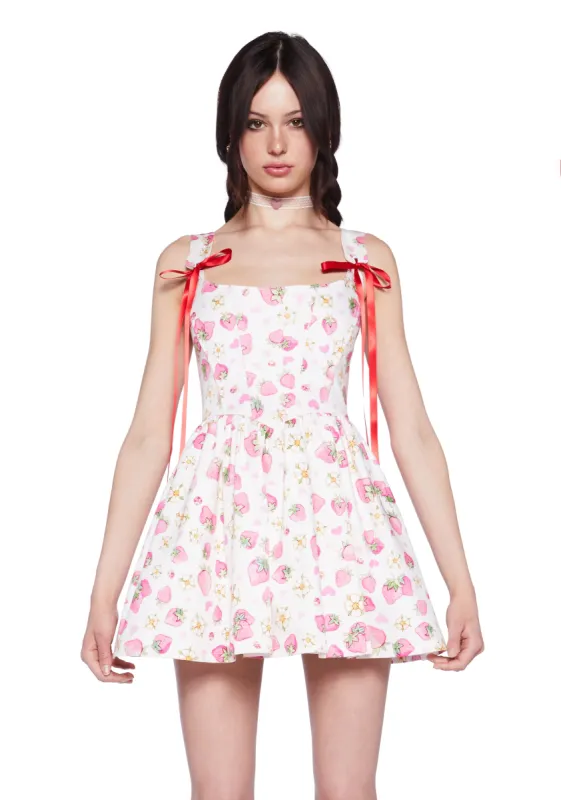 Ladybug Summer Corset Mini Dress sold by Dolls Kill