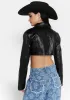 Drinks On Me Vegan Leather Jacket sold by Dolls Kill