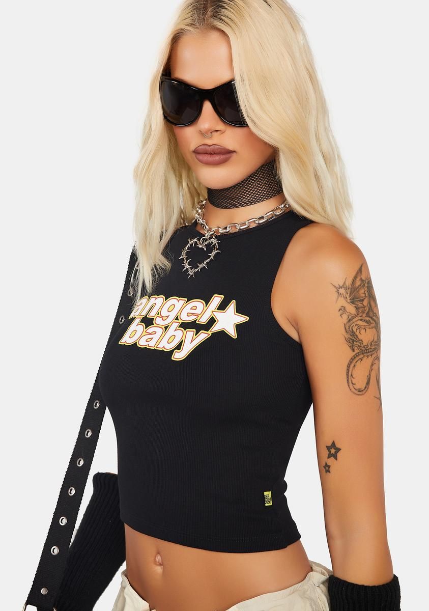 Angel Baby Tank Top sold by Dolls Kill product image thumbnail 2
