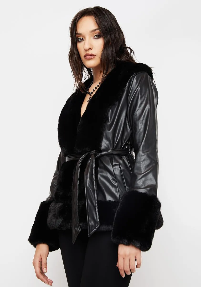 Noir You're So Fine Jacket sold by Dolls Kill product image thumbnail 2