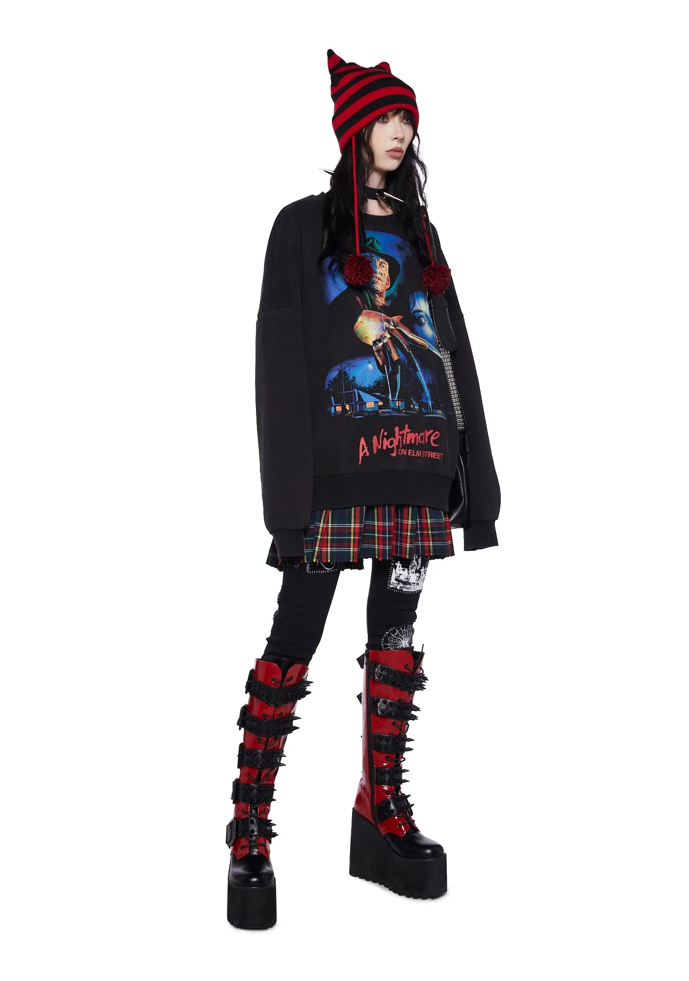 New Nightmares Oversized Sweatshirt sold by Dolls Kill product image thumbnail 2