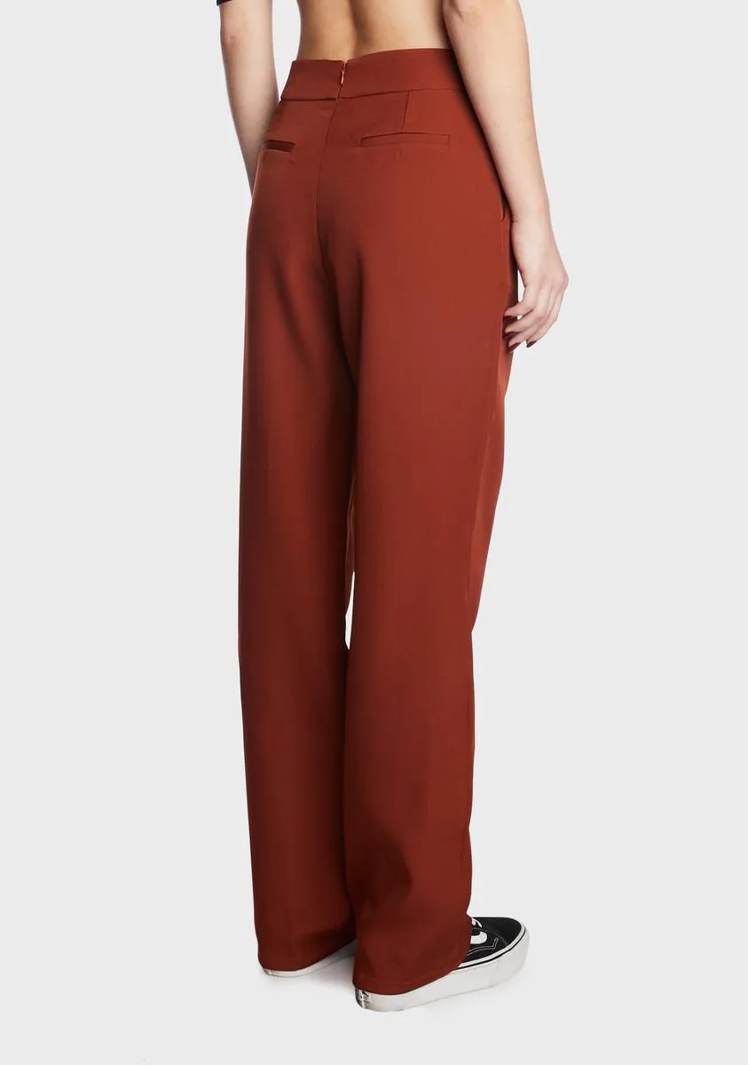 Signe Straight Leg Trousers sold by Dolls Kill product image thumbnail 4