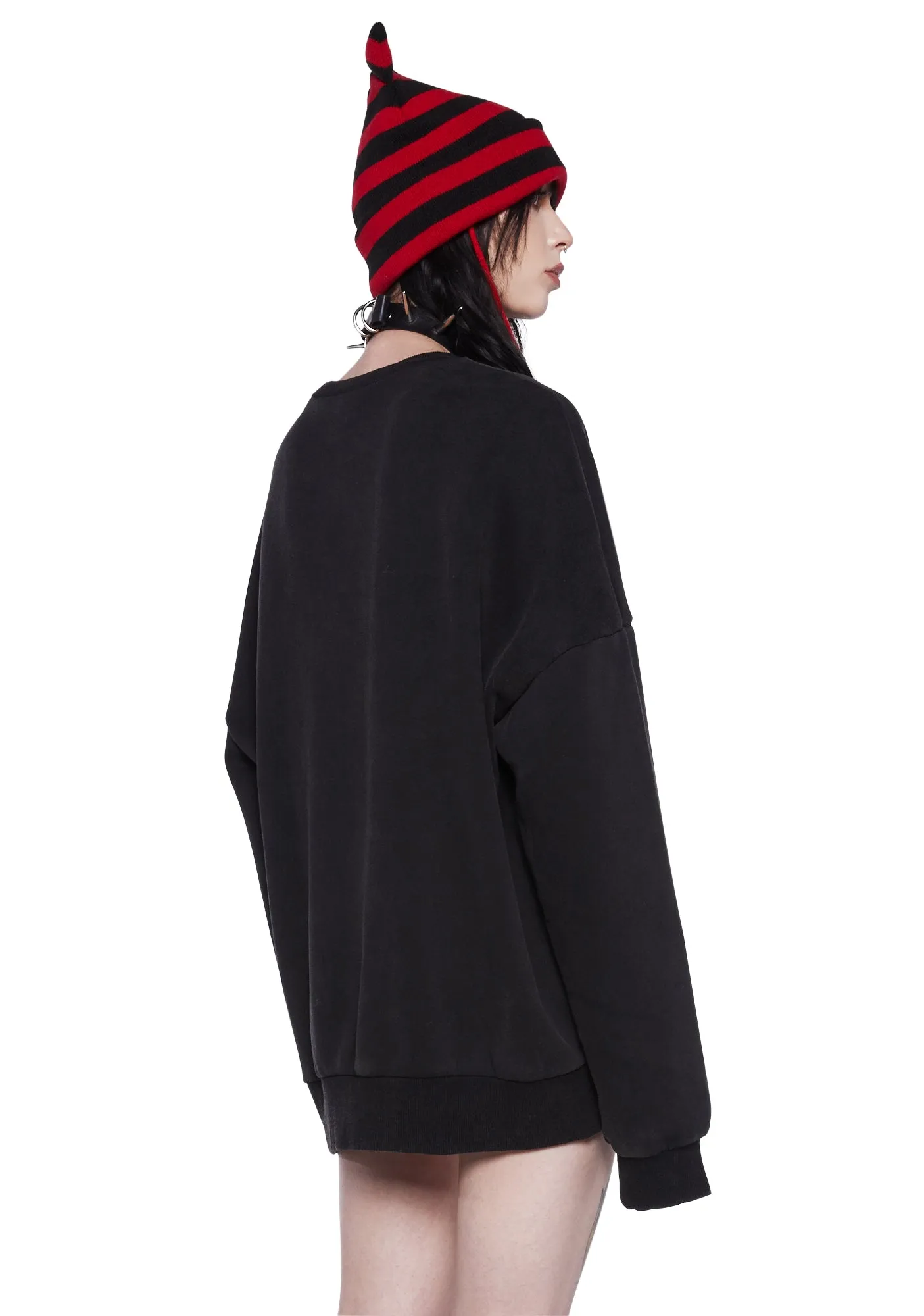 New Nightmares Oversized Sweatshirt sold by Dolls Kill product image thumbnail 4