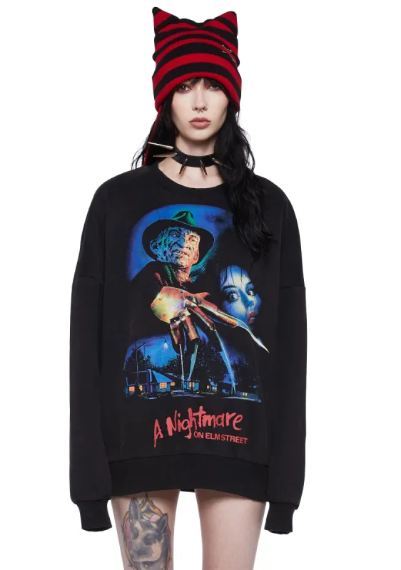 New Nightmares Oversized Sweatshirt sold by Dolls Kill