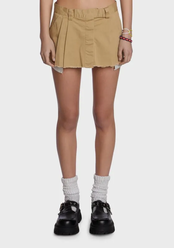 Never Formal Cargo Skirt sold by Dolls Kill