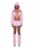 Abominable Doll Costume Set - Pink sold by Dolls Kill