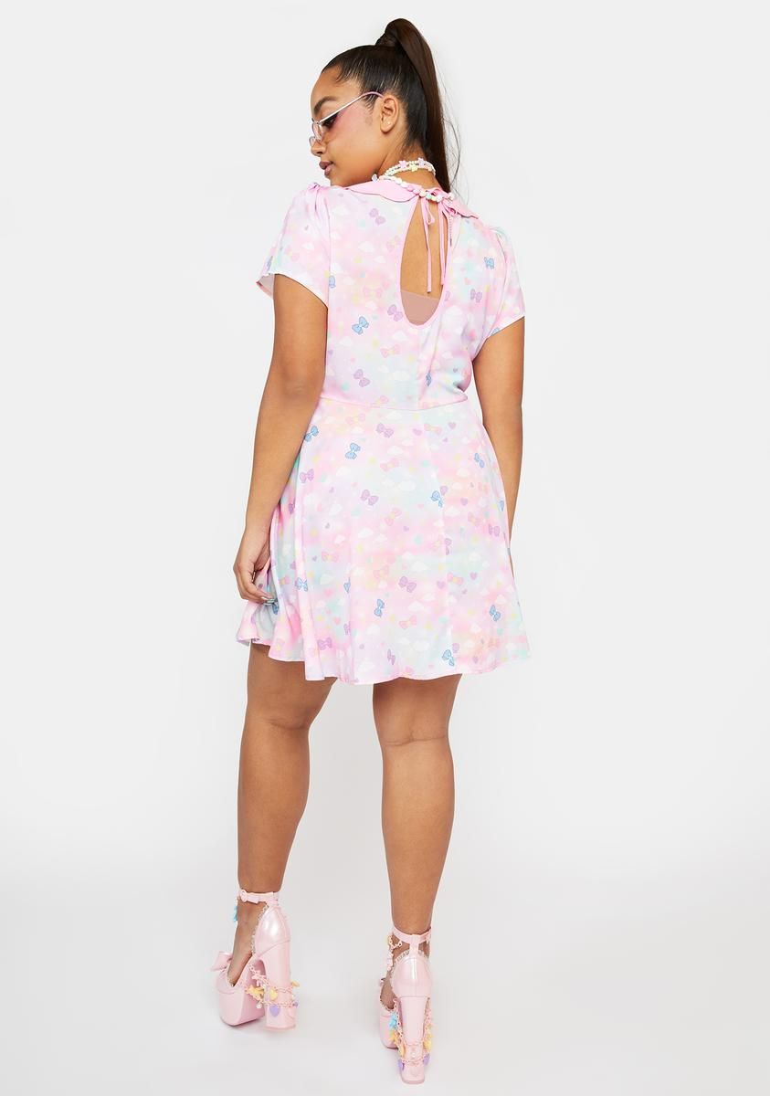 Plus Wrapped Up In You Mini Dress sold by Dolls Kill product image thumbnail 4