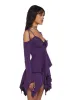 F is For Fairies Handkerchief Dress - Violet sold by Dolls Kill