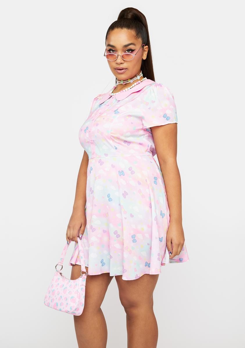 Plus Wrapped Up In You Mini Dress sold by Dolls Kill product image thumbnail 2