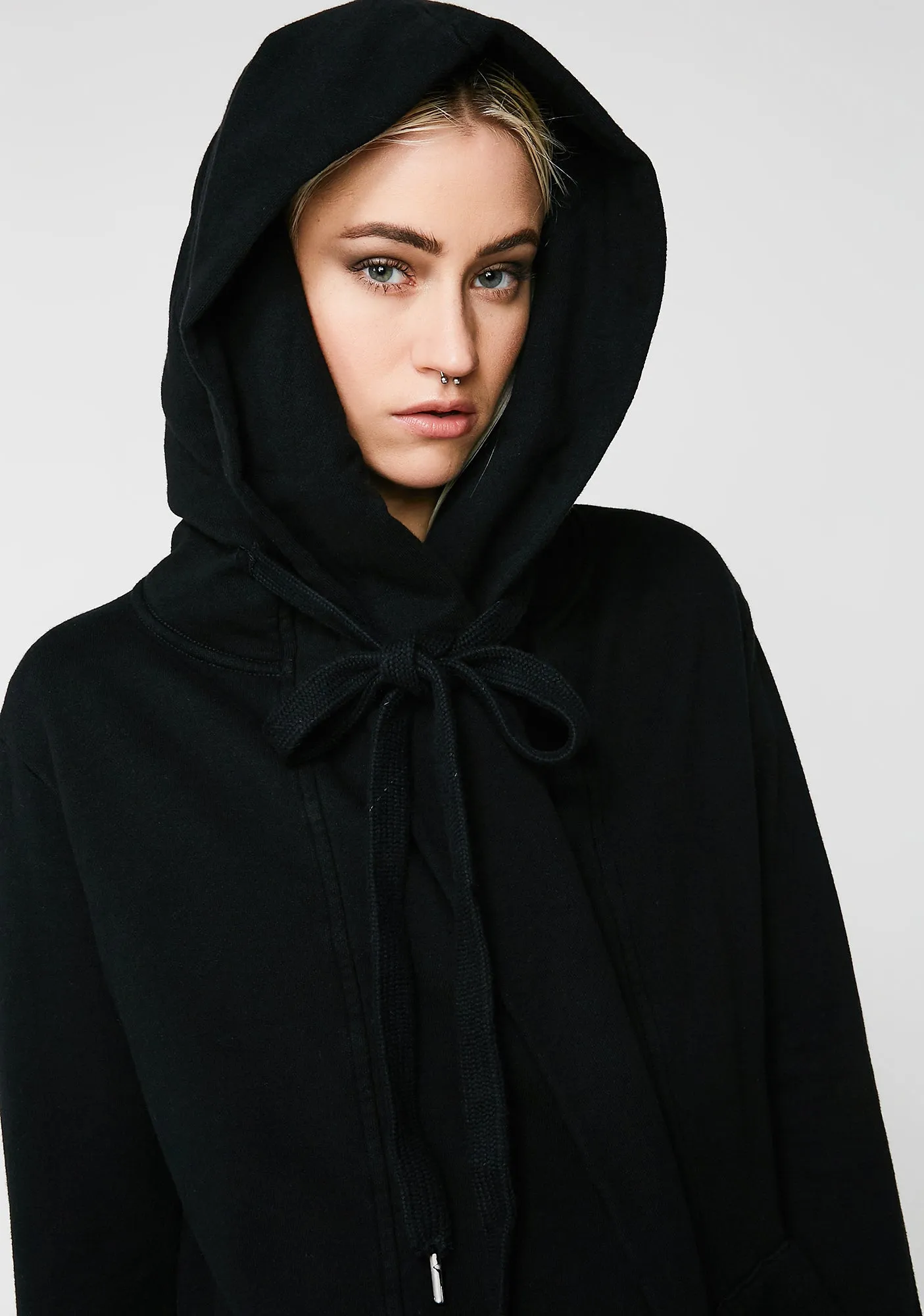 Oversized Hooded Cardigan sold by Dolls Kill product image thumbnail 2