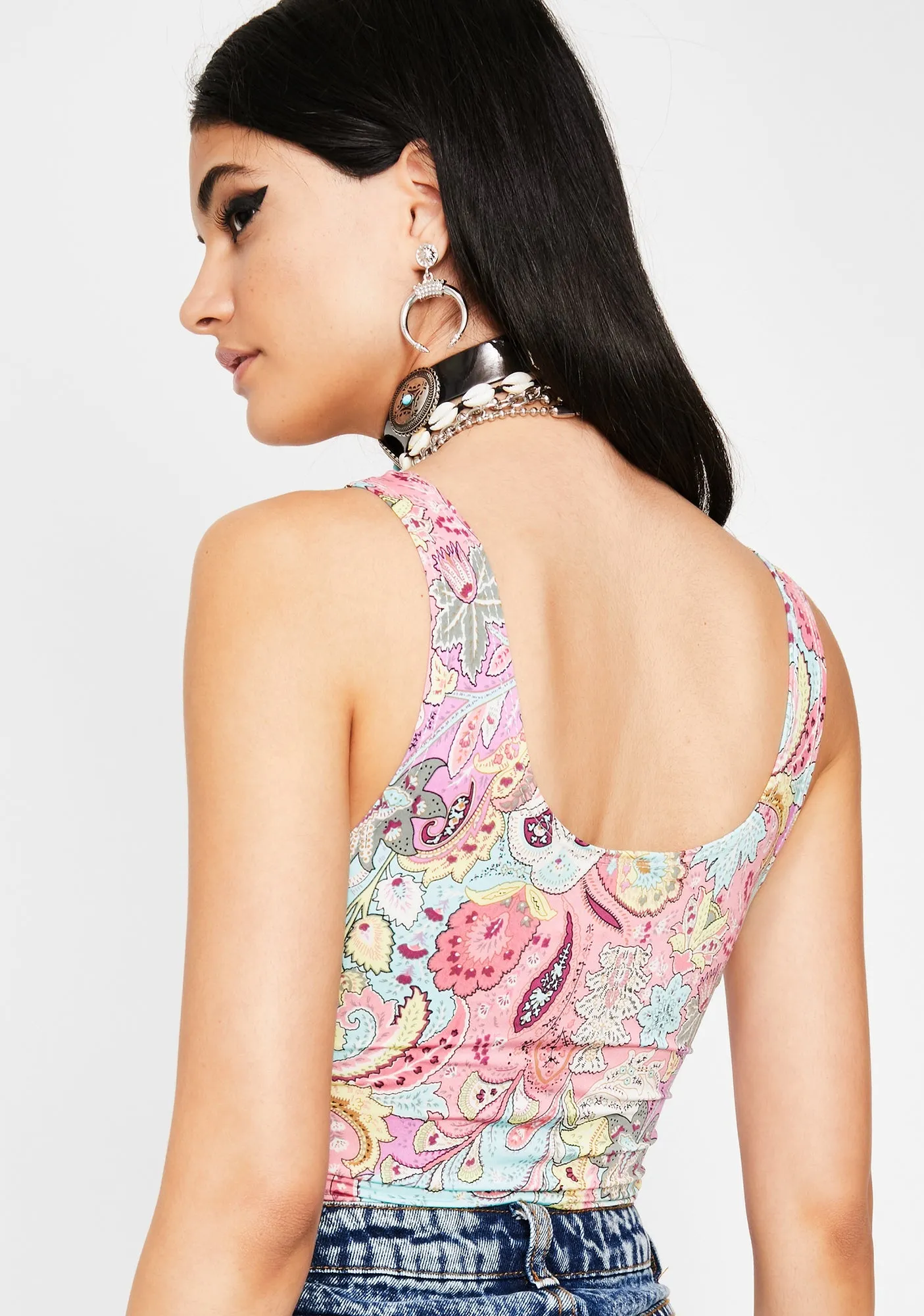 Rainbow Killa Swag Knit Bodysuit sold by Dolls Kill product image thumbnail 4