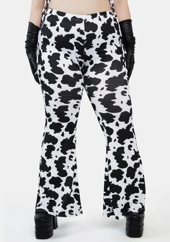 Plus Have Your Mooment Flare Pants sold by Dolls Kill