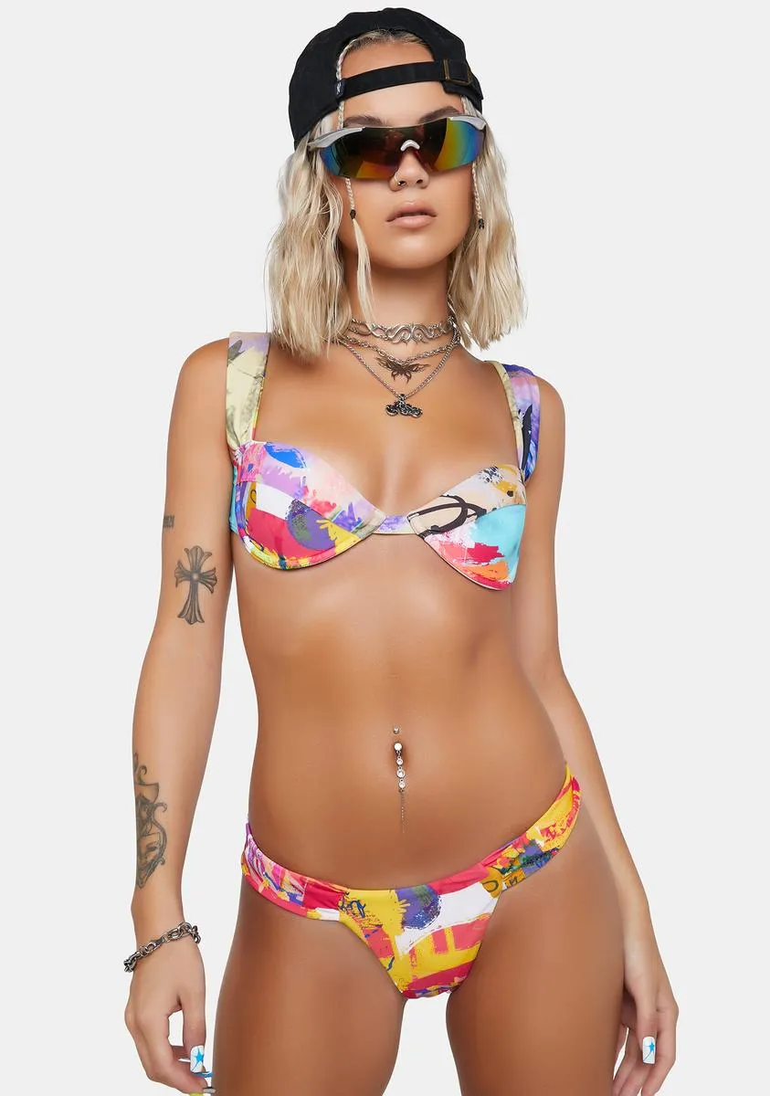 Kingston Low Rise Bikini Bottoms sold by Dolls Kill product image thumbnail 2