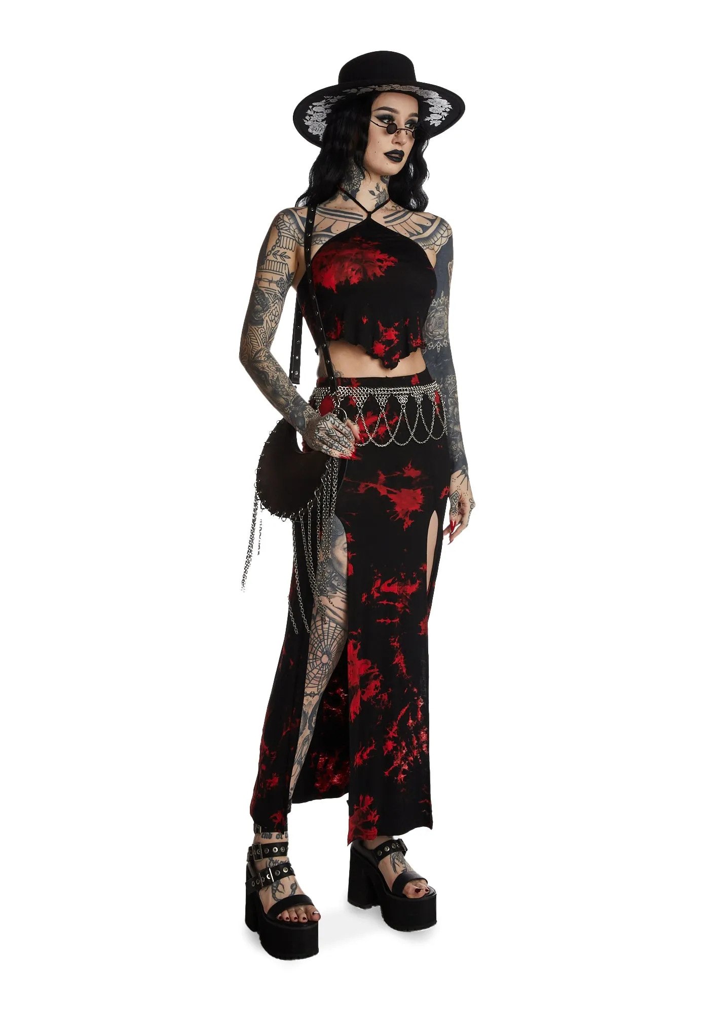 The Landslide Skirt Set sold by Dolls Kill product image thumbnail 5