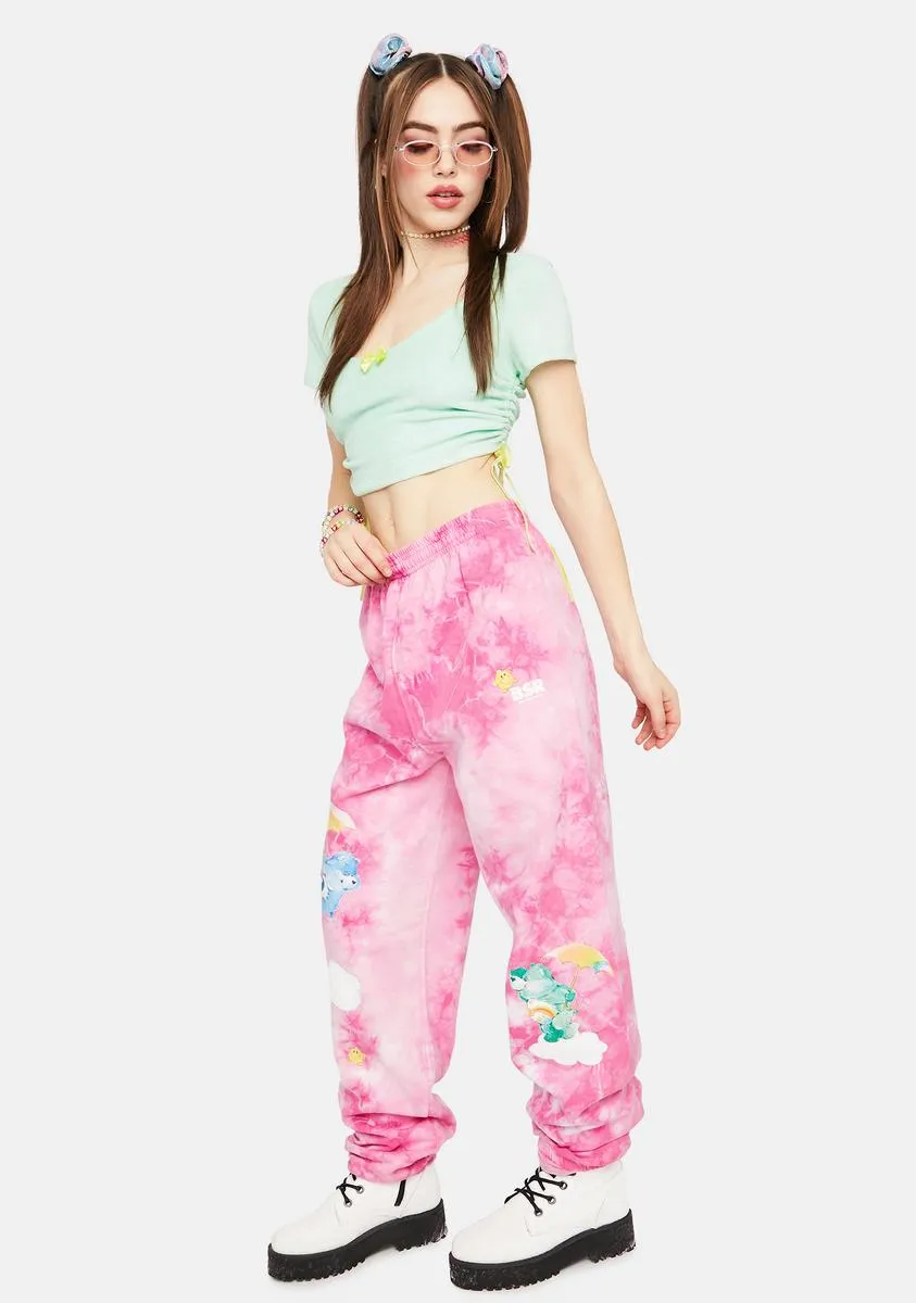 In The Clouds Bears Tie Dye Sweatpants sold by Dolls Kill product image thumbnail 2