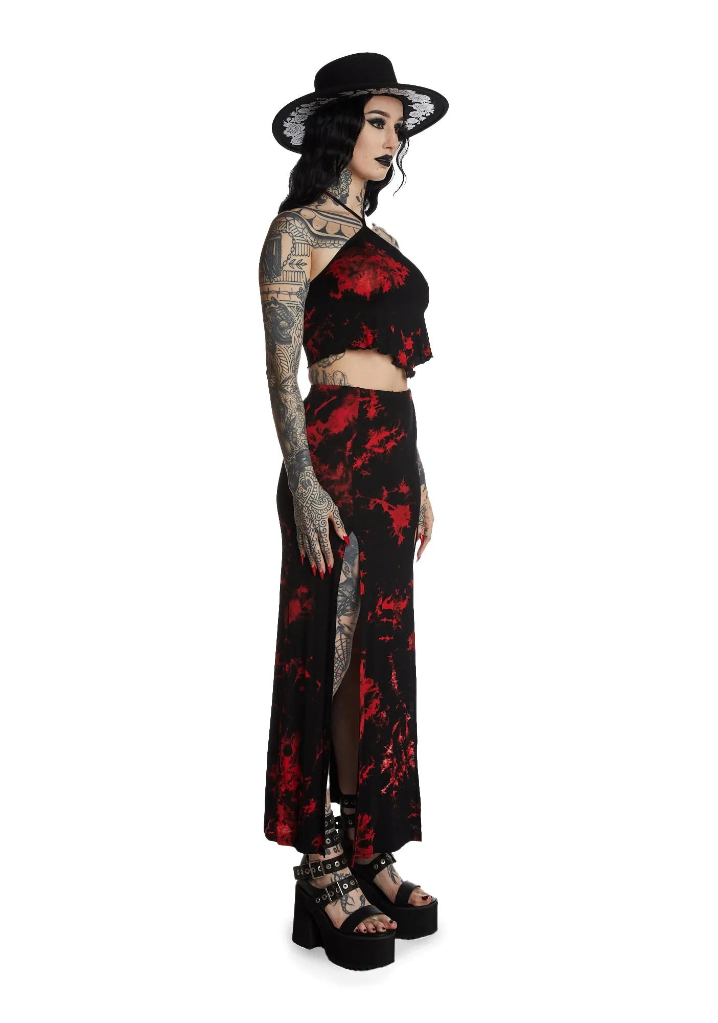 The Landslide Skirt Set sold by Dolls Kill product image thumbnail 3