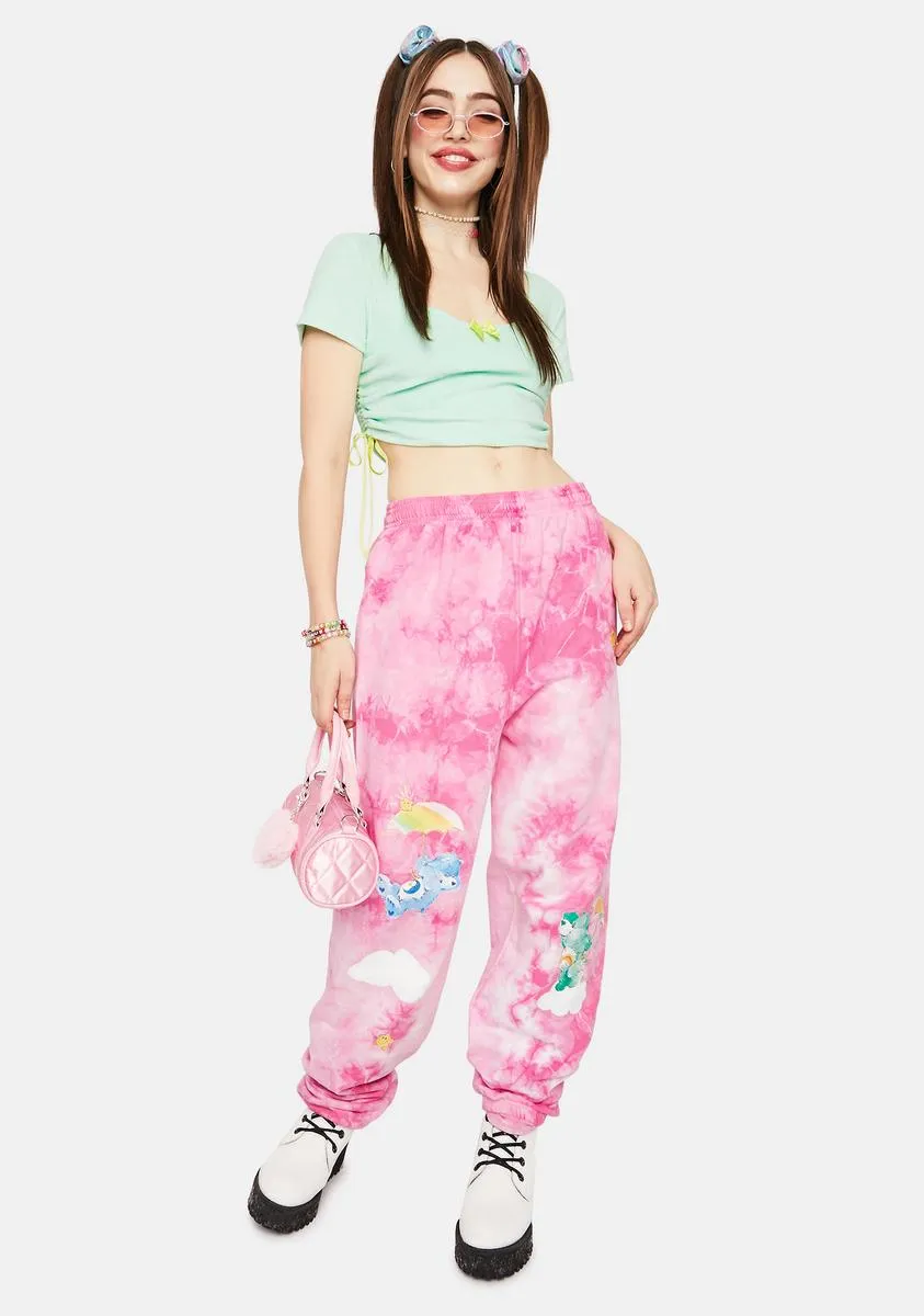 In The Clouds Bears Tie Dye Sweatpants sold by Dolls Kill product image thumbnail 3