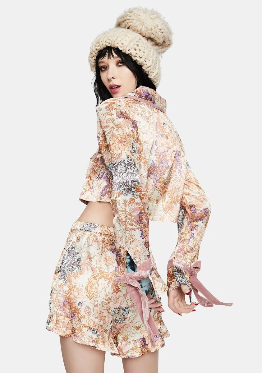 Luna PJ Blouse sold by Dolls Kill product image thumbnail 4