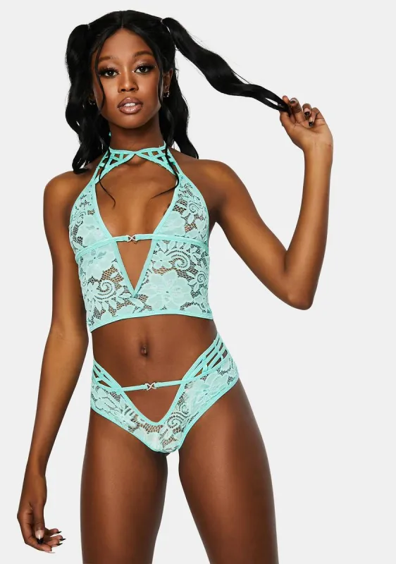 Live Ur Fantasy Lace Lingerie Set sold by Dolls Kill