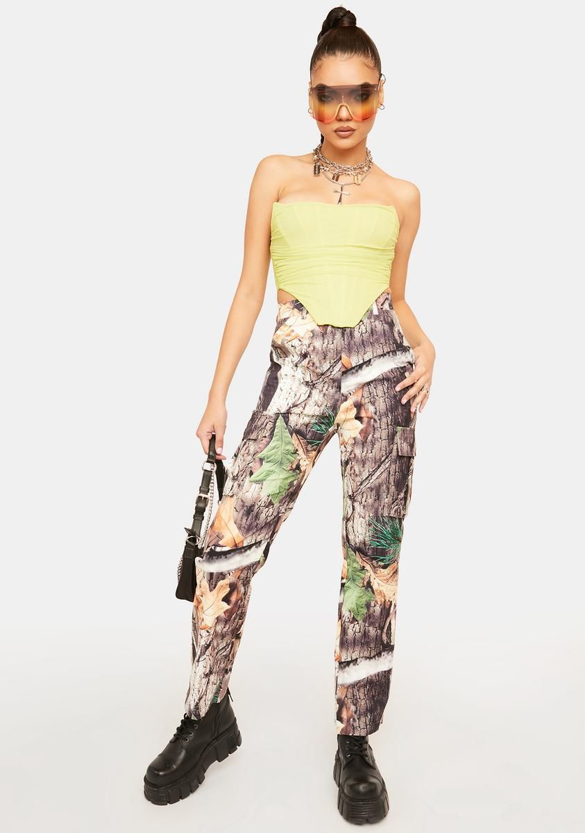 Sunny Too Precious Corset Crop Top sold by Dolls Kill product image thumbnail 3