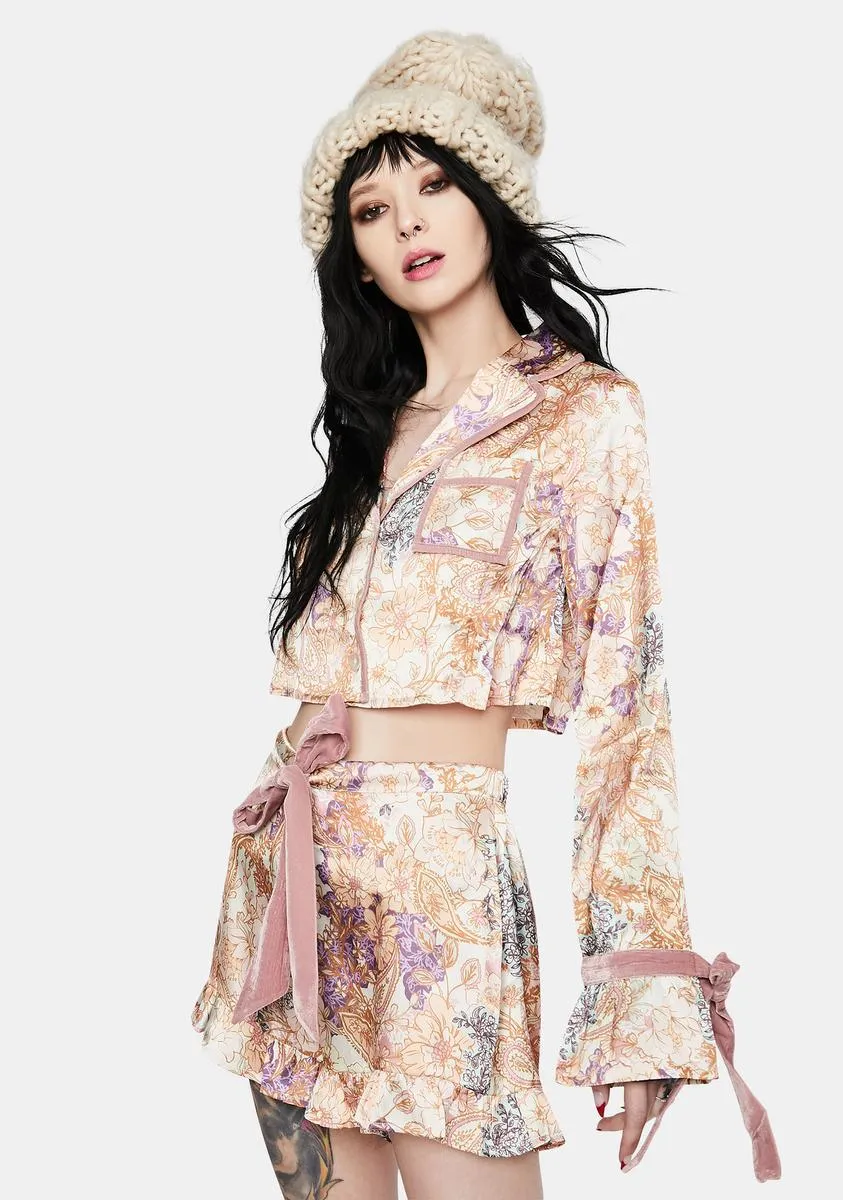 Luna PJ Blouse sold by Dolls Kill product image thumbnail 2