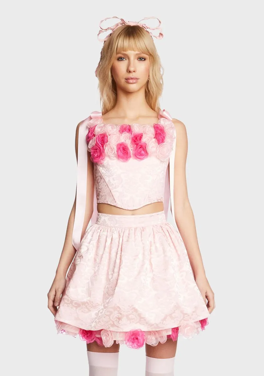 Dream Crush Bustier Top sold by Dolls Kill