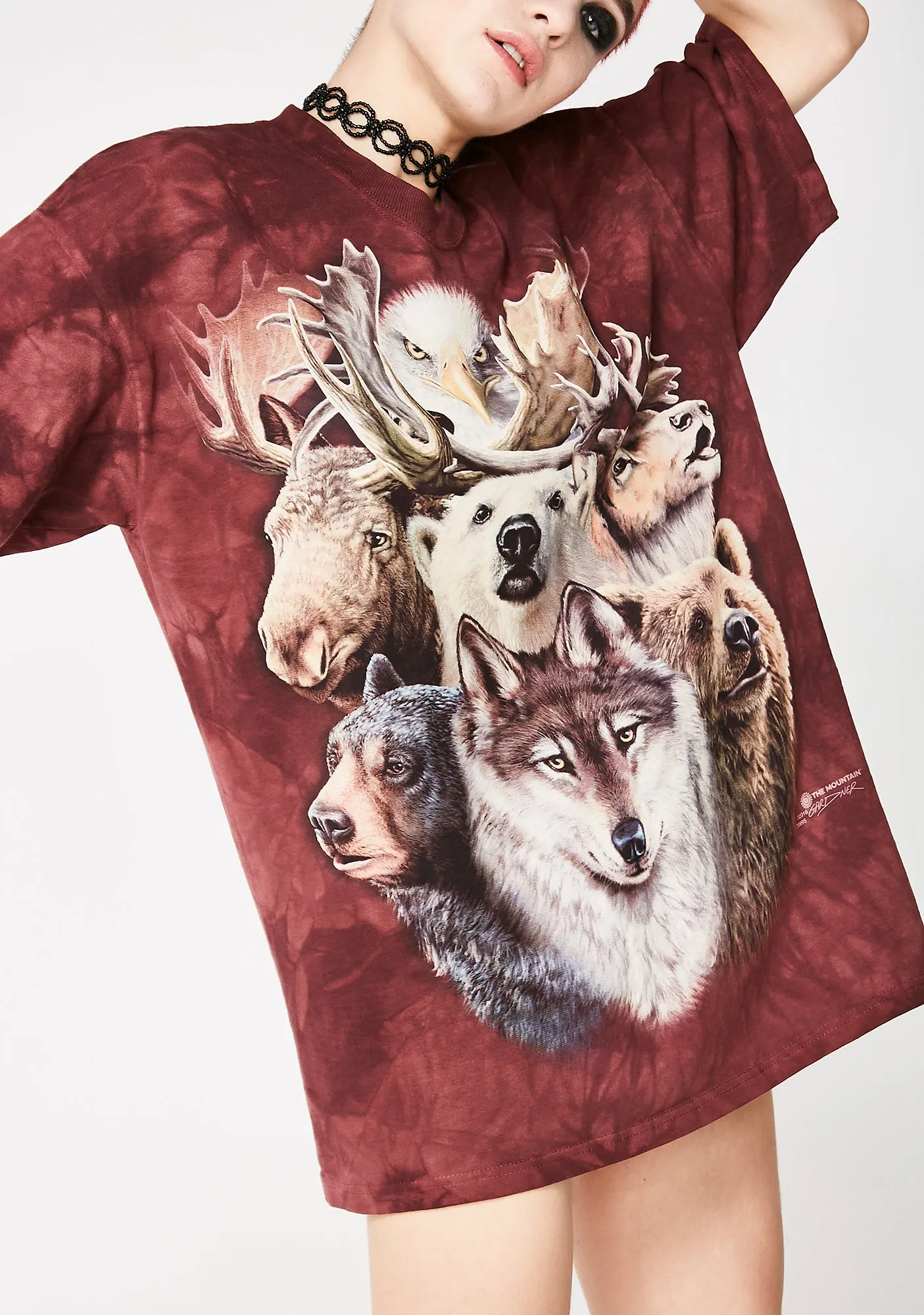 Hang With The Wild Graphic Tee sold by Dolls Kill product image thumbnail 2