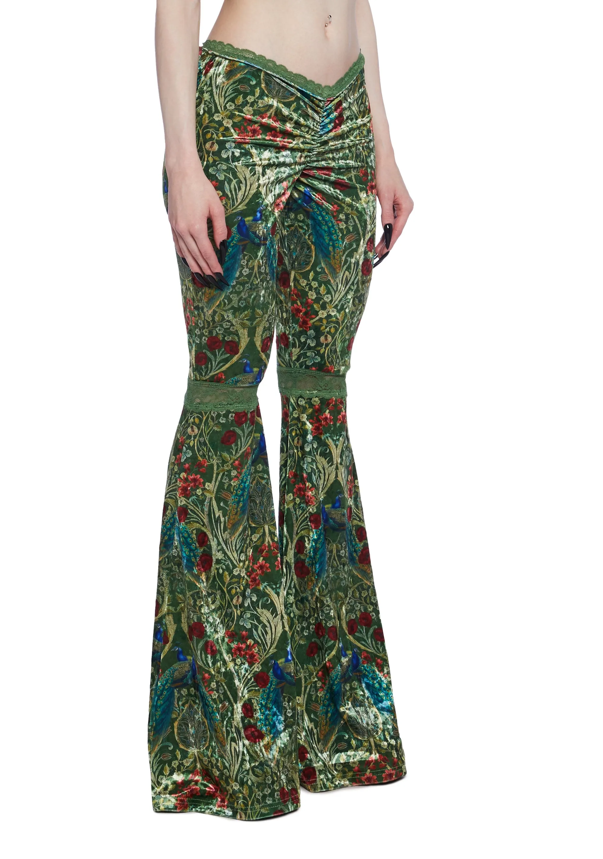 Romantic Mirage Flared Pants sold by Dolls Kill product image thumbnail 4