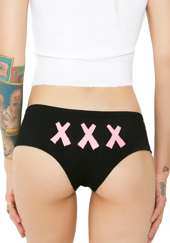 Viewer Discretion Booty Shorts sold by Dolls Kill