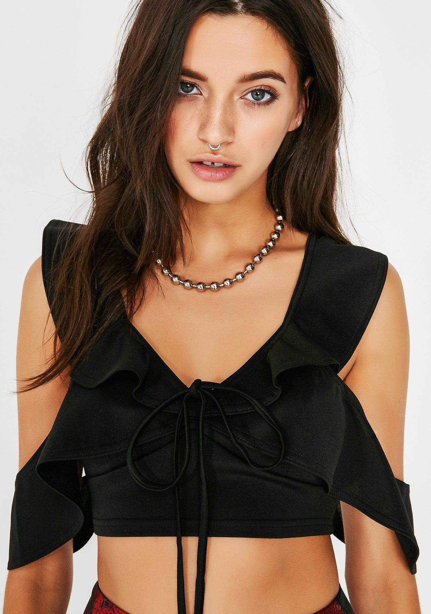 Bet On It Crop Top sold by Dolls Kill product image thumbnail 4