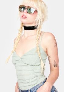 Sage Lay With Me Ruched Bodysuit sold by Dolls Kill