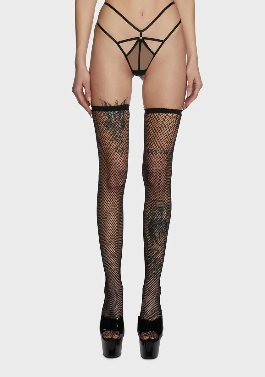 Everleigh Open Ring Thong sold by Dolls Kill