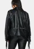 Plus Fringe Moto Jacket sold by Dolls Kill