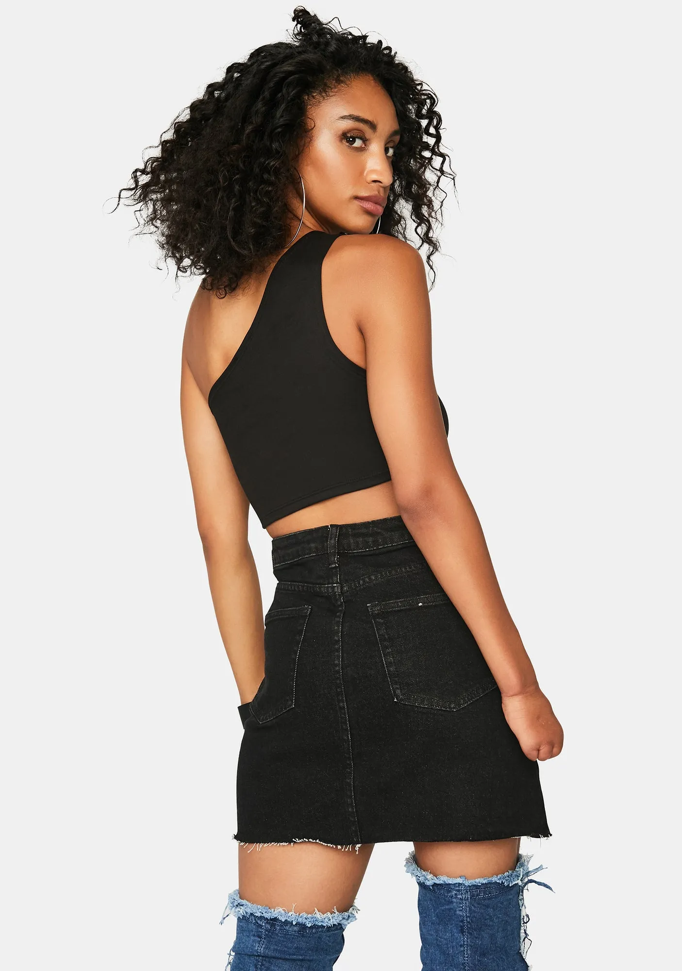 Pretty As Always Crop Top sold by Dolls Kill product image thumbnail 4