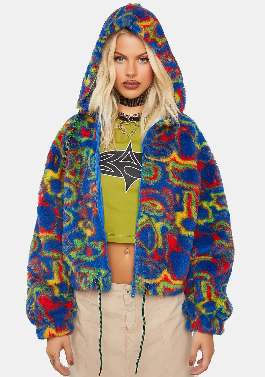 Fantasia Borg Zip-Up Hoodie sold by Dolls Kill