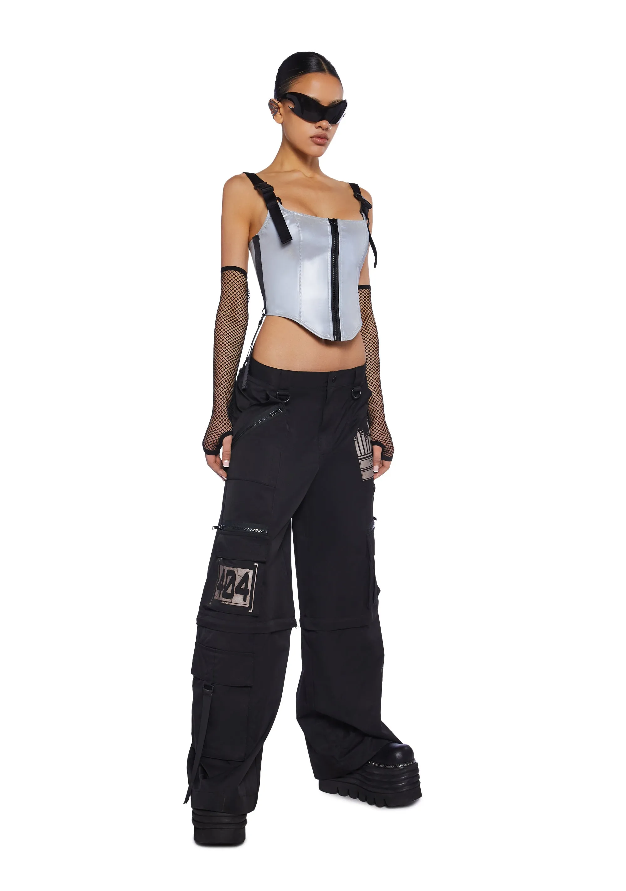 Hologram Party Corset Top sold by Dolls Kill product image thumbnail 3