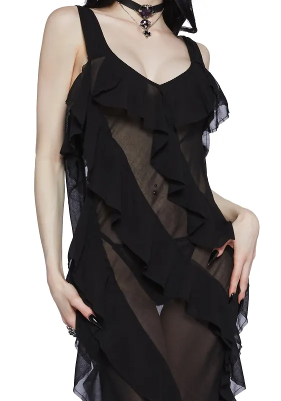 Blue Vegan Leather Pleated Short Skirt sold by Dolls Kill