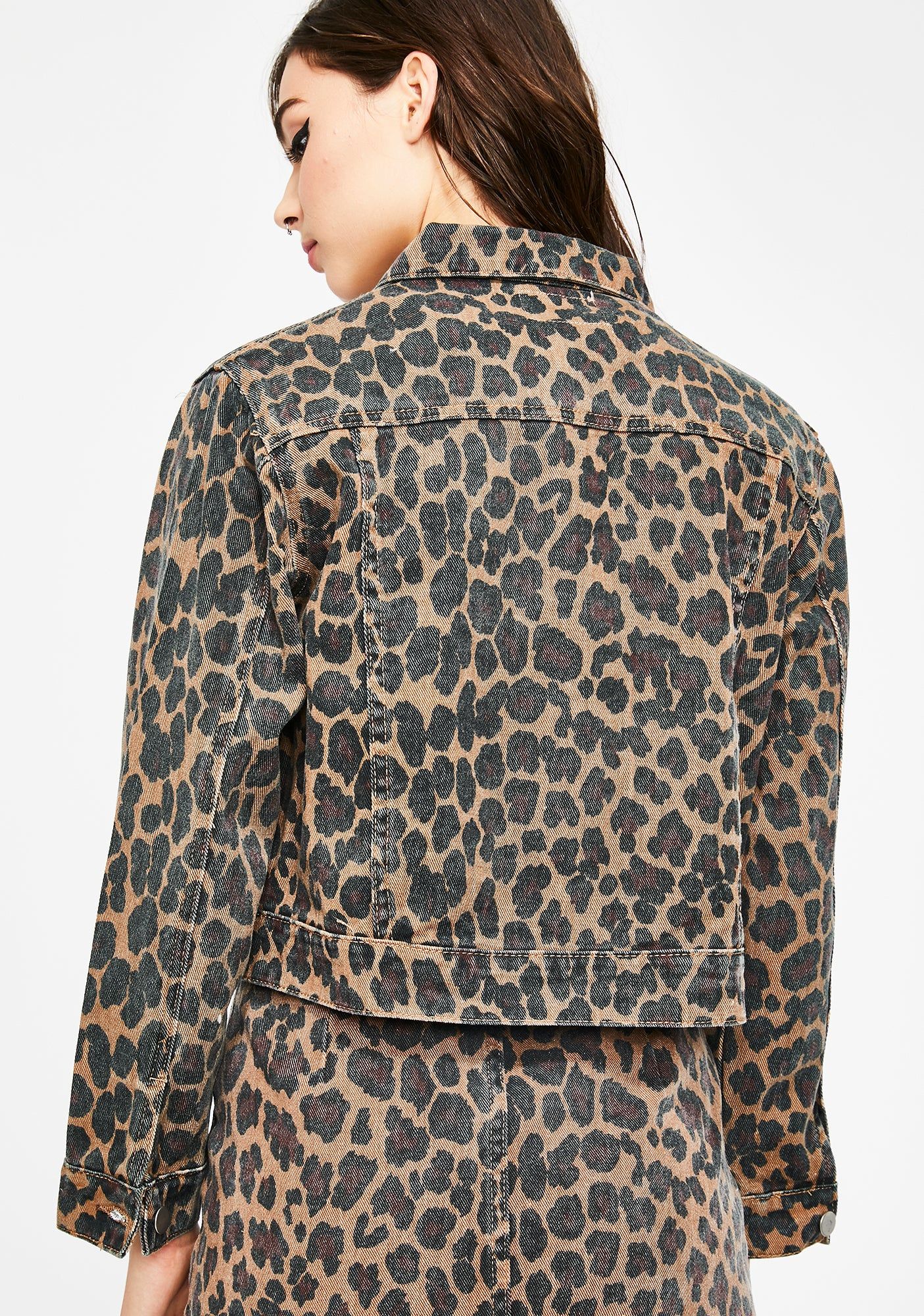 Prints Charming Leopard Jacket sold by Dolls Kill product image thumbnail 4