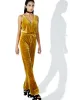 Nantes Velvet Jumpsuit sold by Dolls Kill