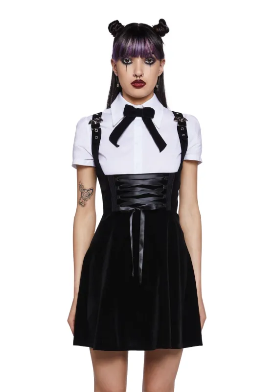Moonlit Maven Mini Dress sold by Dolls Kill