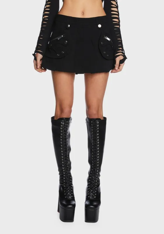 Nothing Is Impossible Cargo Skirt sold by Dolls Kill