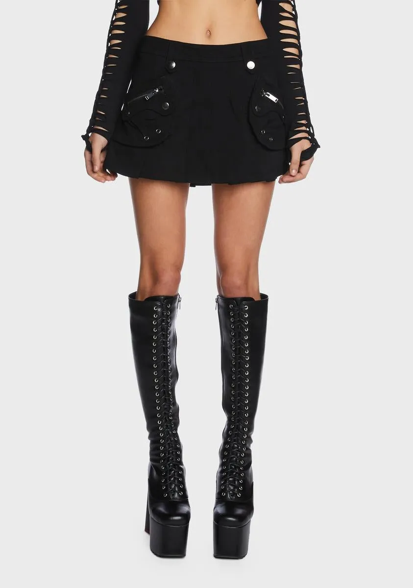 Nothing Is Impossible Cargo Skirt sold by Dolls Kill