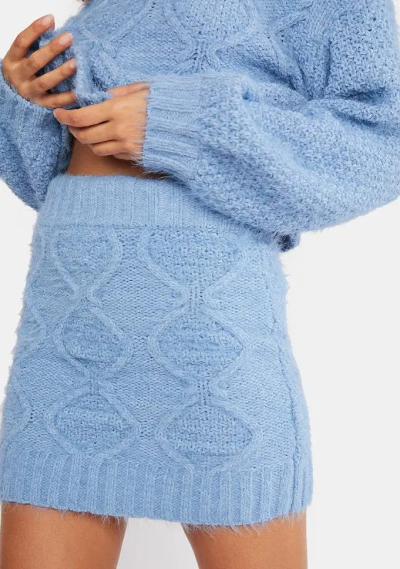 Heritage Blue Mini Skirt sold by Dolls Kill