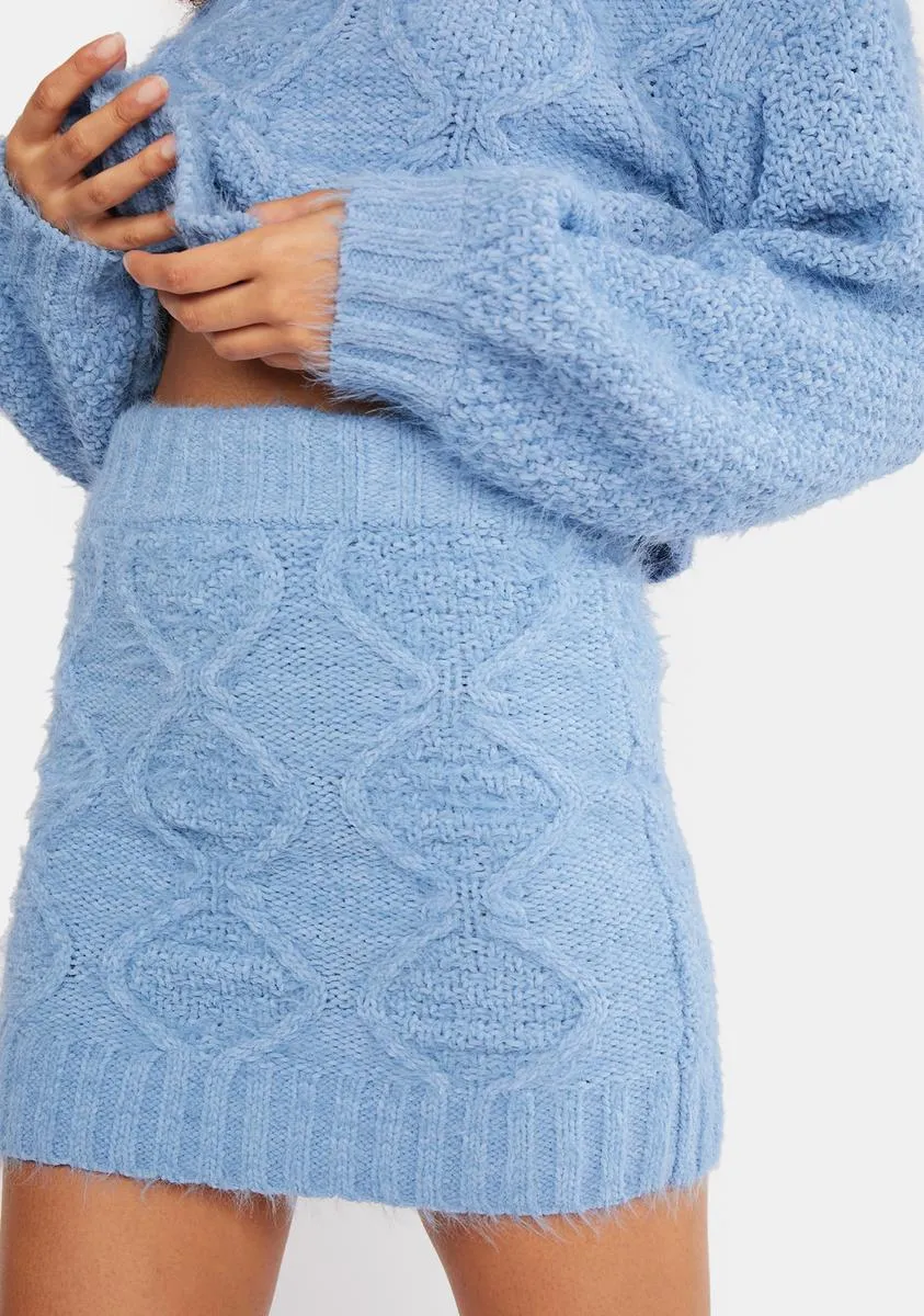 Heritage Blue Mini Skirt sold by Dolls Kill