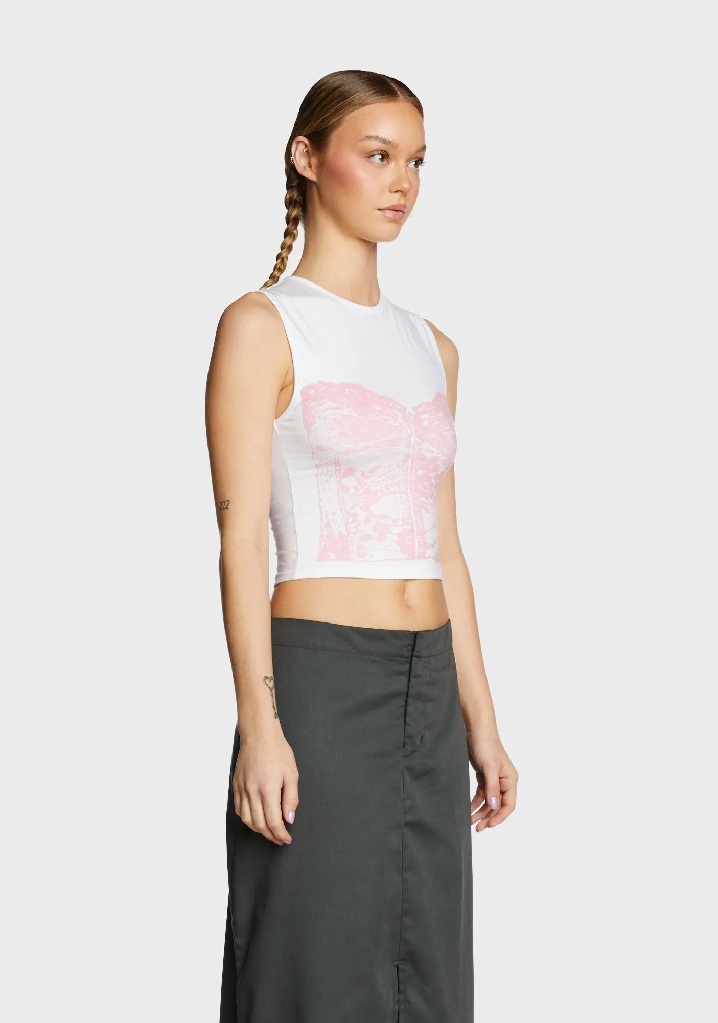 Monlo Crop Top sold by Dolls Kill product image thumbnail 3