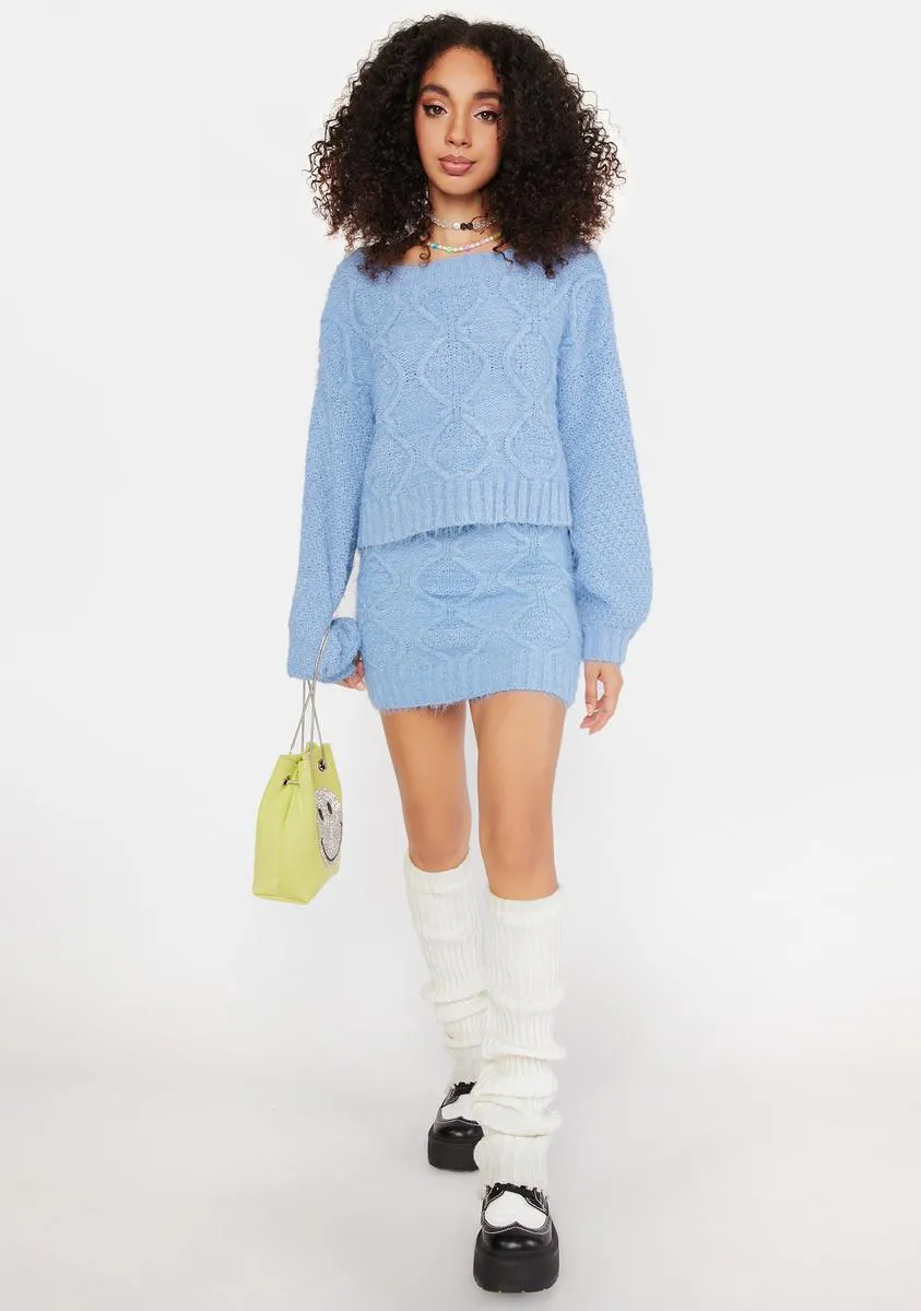 Heritage Blue Mini Skirt sold by Dolls Kill product image thumbnail 3