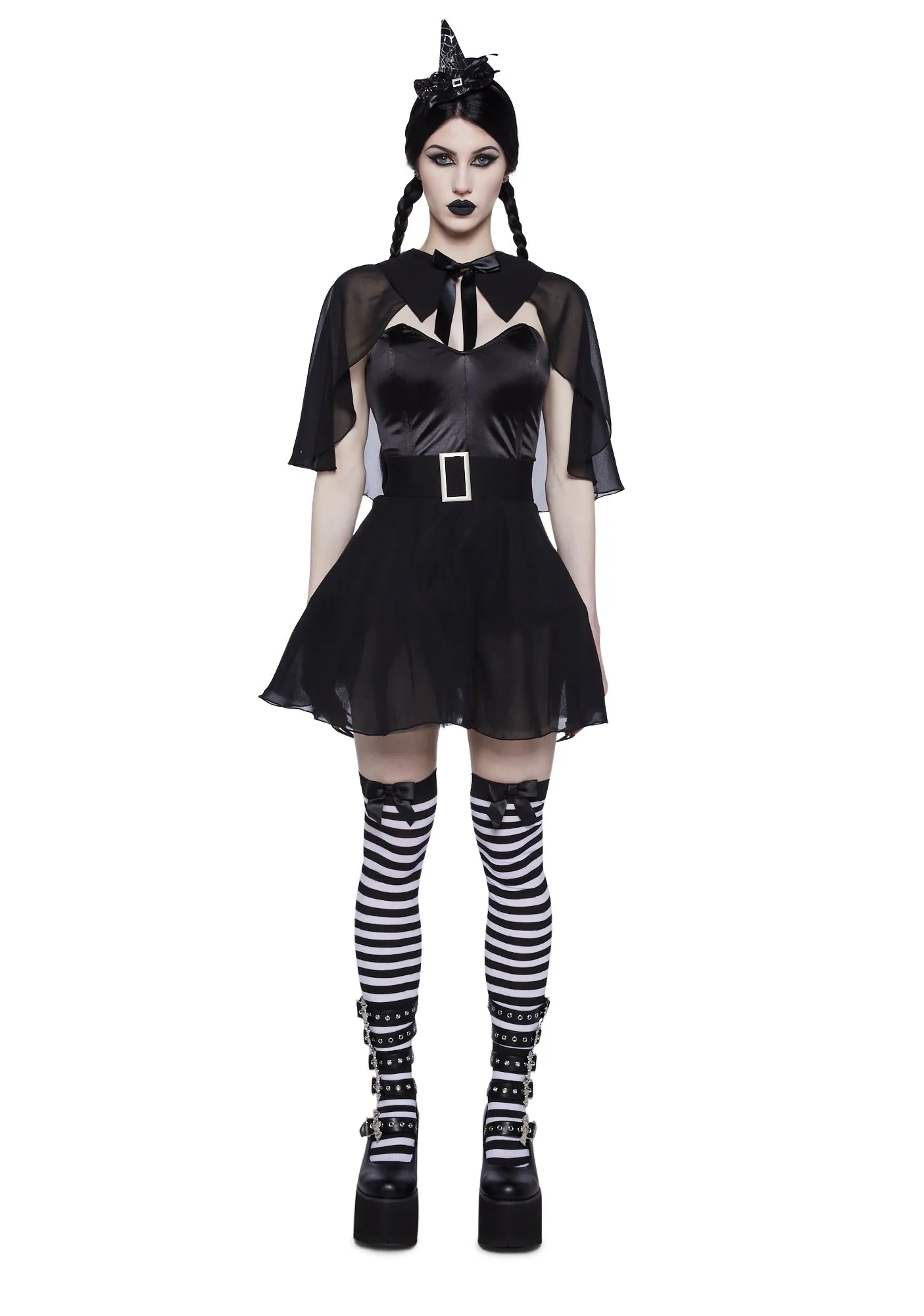 Resting Witch Face Costume Set sold by Dolls Kill