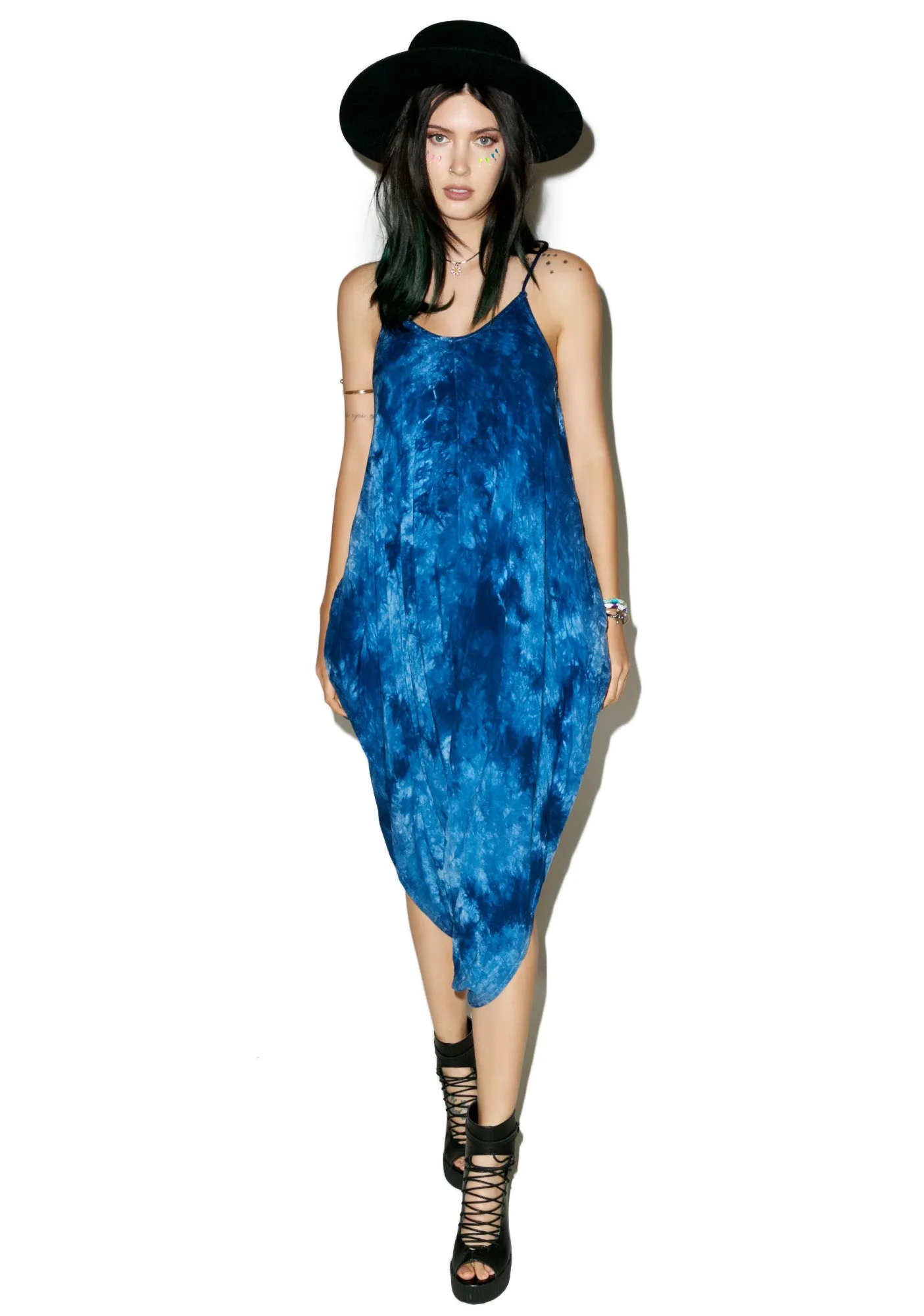 Azure Waves Jumpsuit sold by Dolls Kill product image thumbnail 3